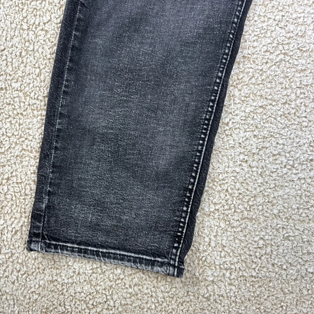Levis 559 Relaxed Fit Straight Leg Men's Size 40X32 Black Denim Jeans Stretch